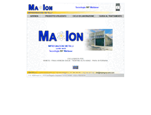 Tablet Screenshot of impregnazione.com
